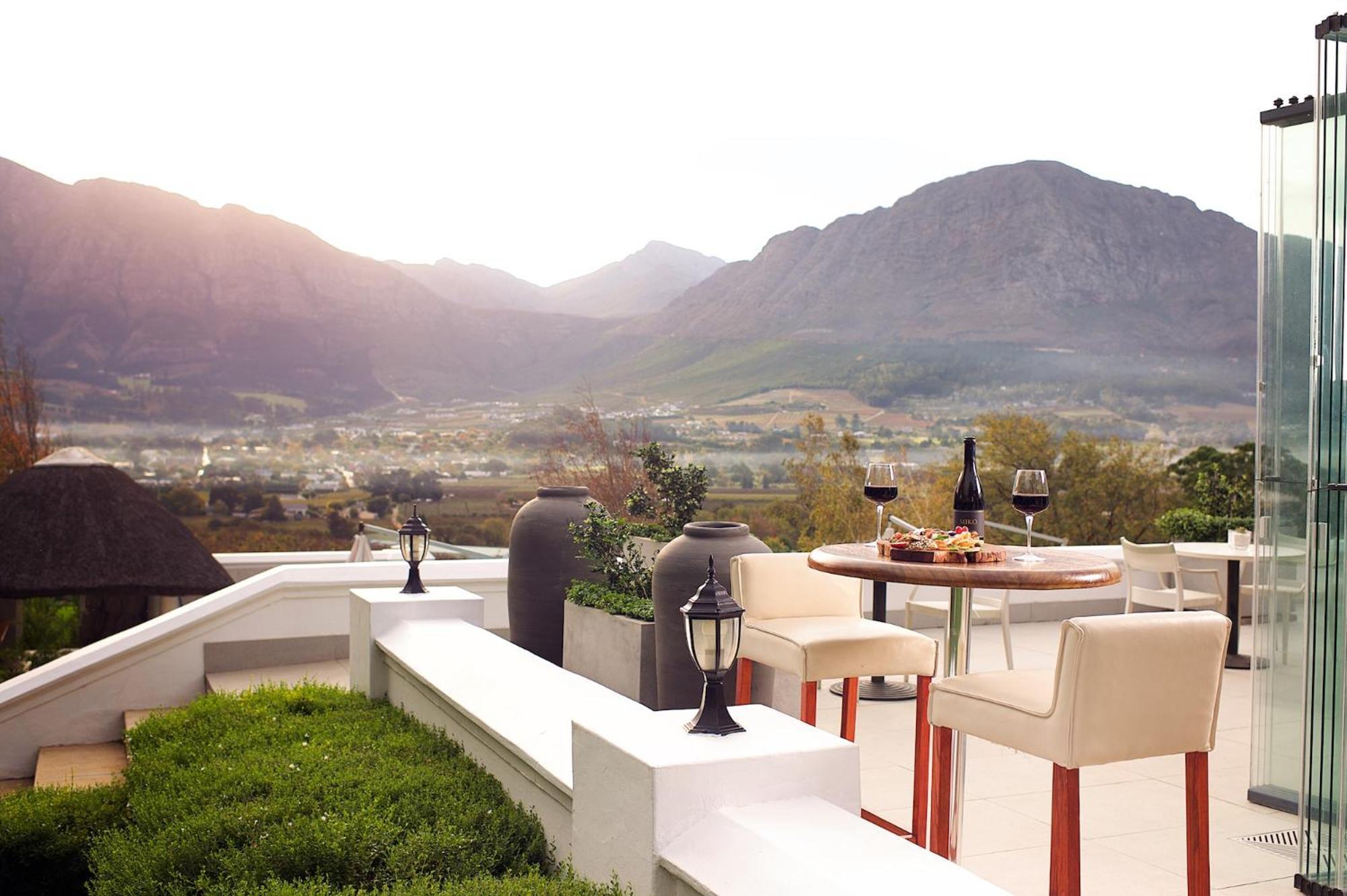 Mont Rochelle Hotel And Vineyard Franschhoek Exterior photo